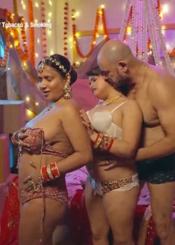 Khatiya E6 – Desi Sexy Threesome Sasur Bahu Porn